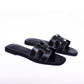 Hermes Black Color Women Slides