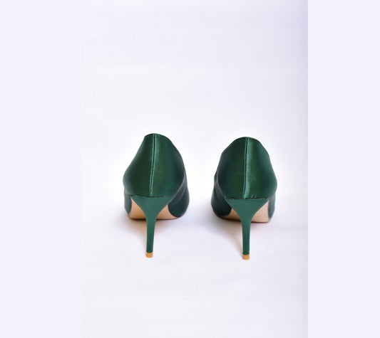 Manolo Blahnik Green Heels