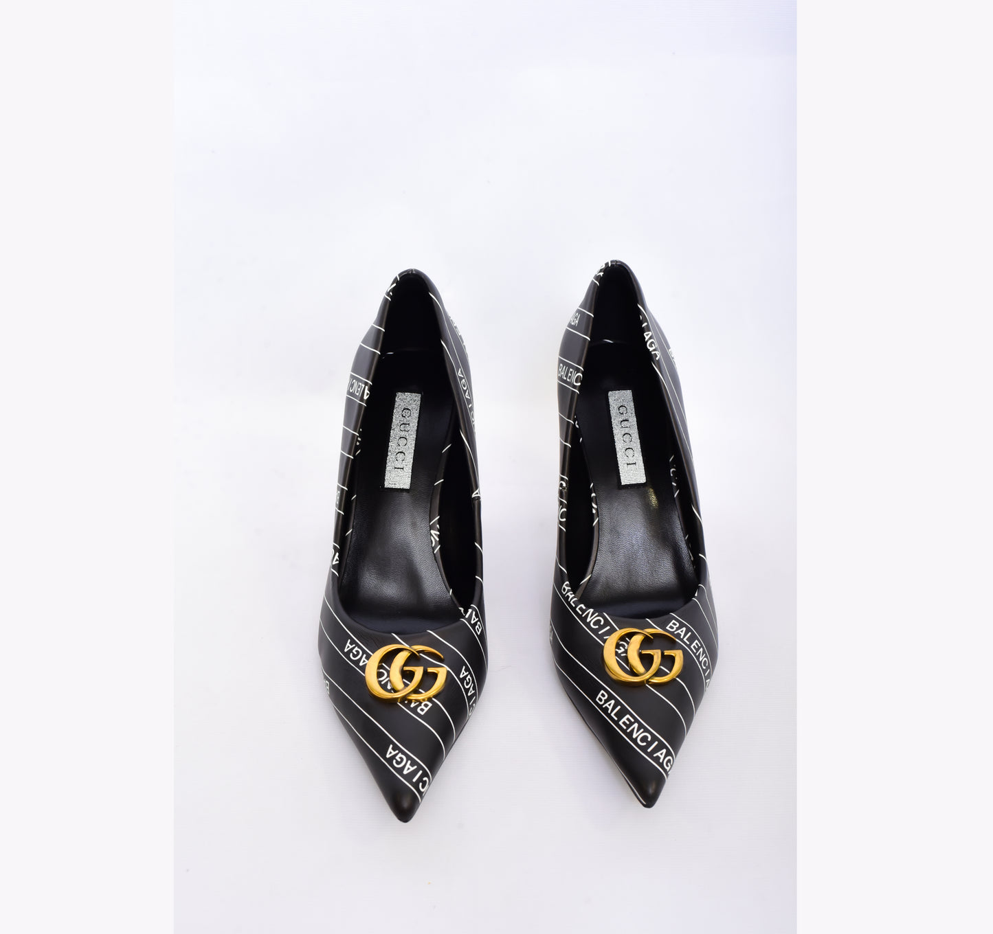 Gucci Printed Logo Heel