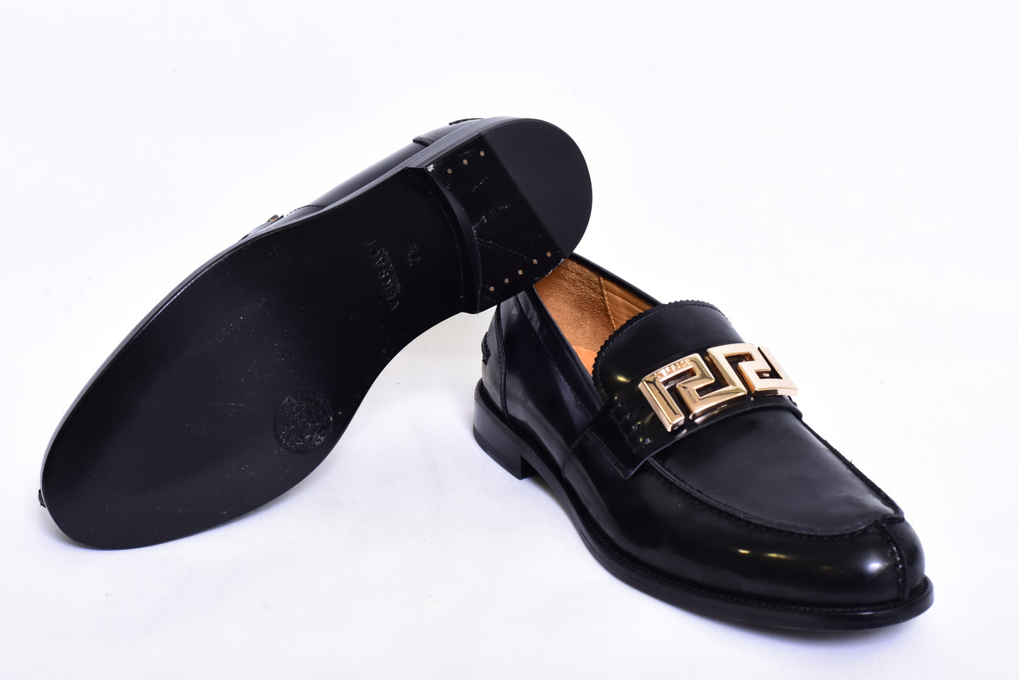 Versace Golden Logo Major Loafers