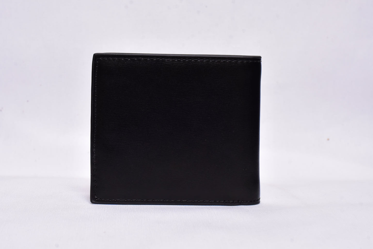 YSL Shine Black Leather Wallet