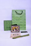 Gucci Tiger Printed Leather Wallet