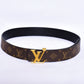 Louis.Vuitton Logo Printed Brown Belt