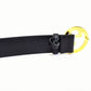 Gucci Golden Logo Black Belt