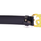 Gucci Golden Logo Black Belt