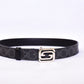 Gucci GG Silver Logo Belt