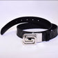 Gucci GG Silver Logo Belt