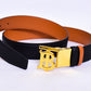 Burberry TB Logo Black Orange Belt