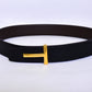 Tom Ford Logo Brown Belt