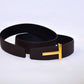 Tom Ford Logo Brown Belt