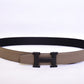 Hermes Black Logo Grey Belt