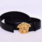 Versace Golden Logo Black Belt