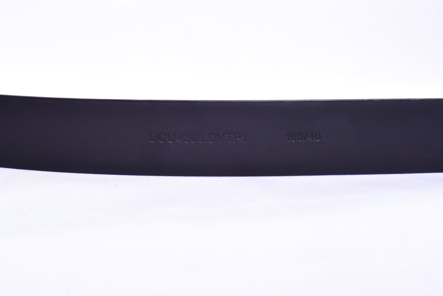 Versace Round Golden Logo Black Belt