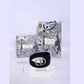 Dior Silver CD Logo Black Belt