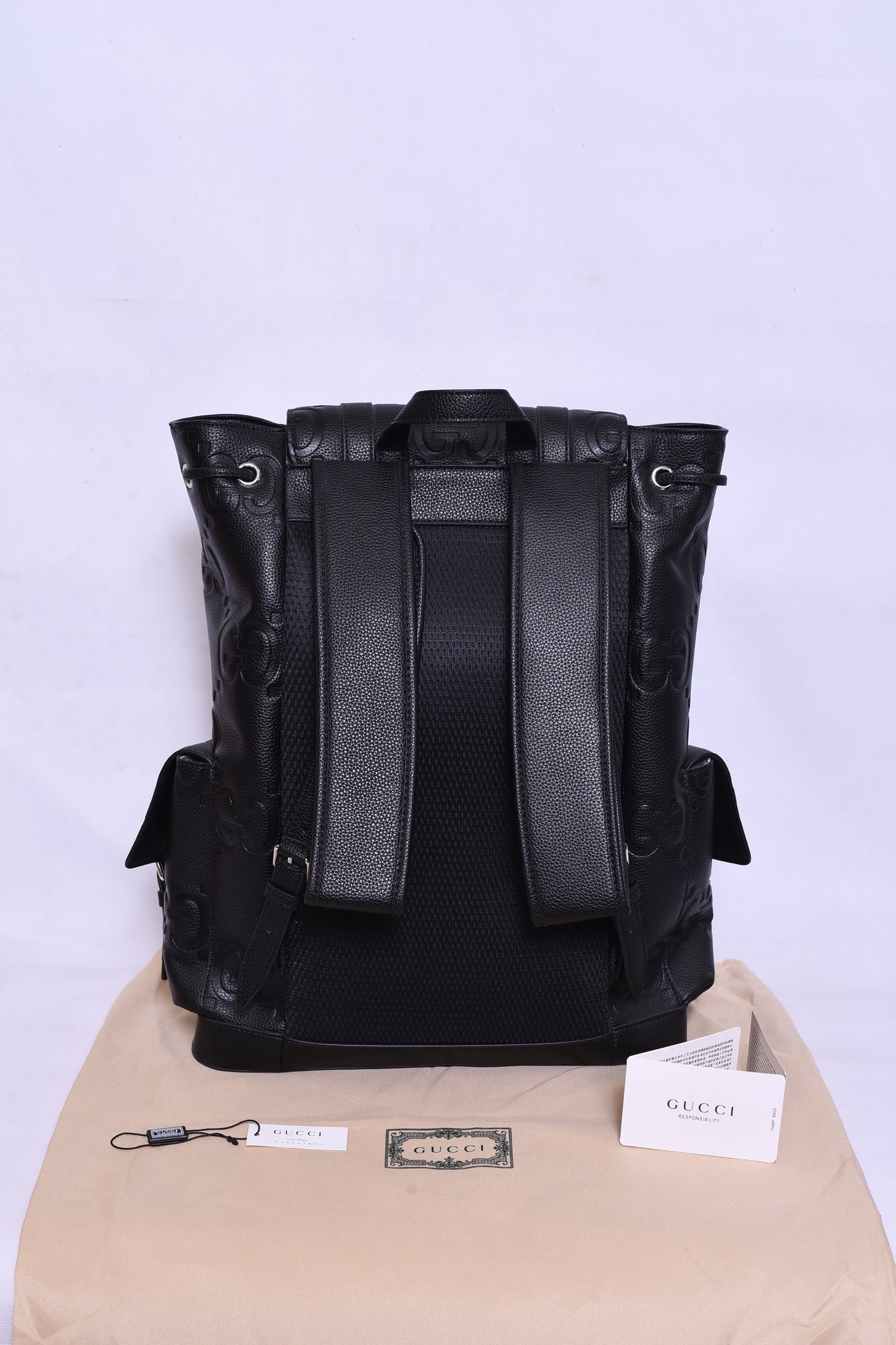 Gucci Black Backpack Bag