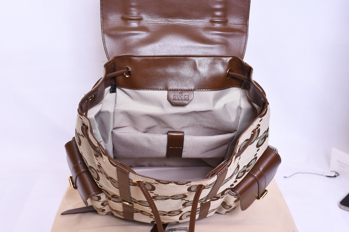 Gucci Brown Backpack Bag