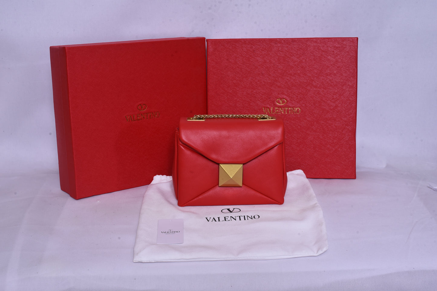 Valentino Logo Red Mini Bag