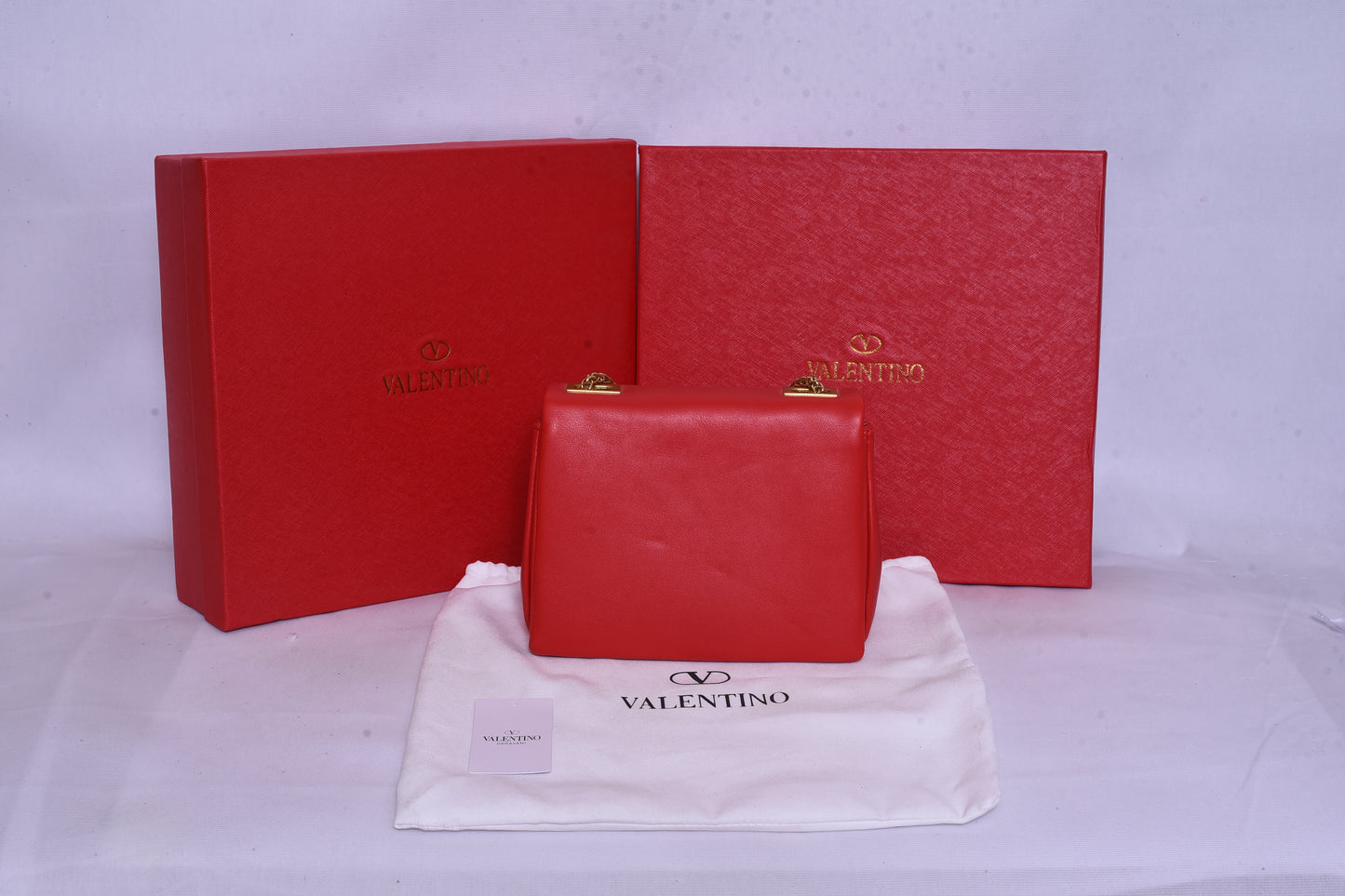 Valentino Logo Red Mini Bag