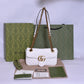 Gucci GG Logo White Bag