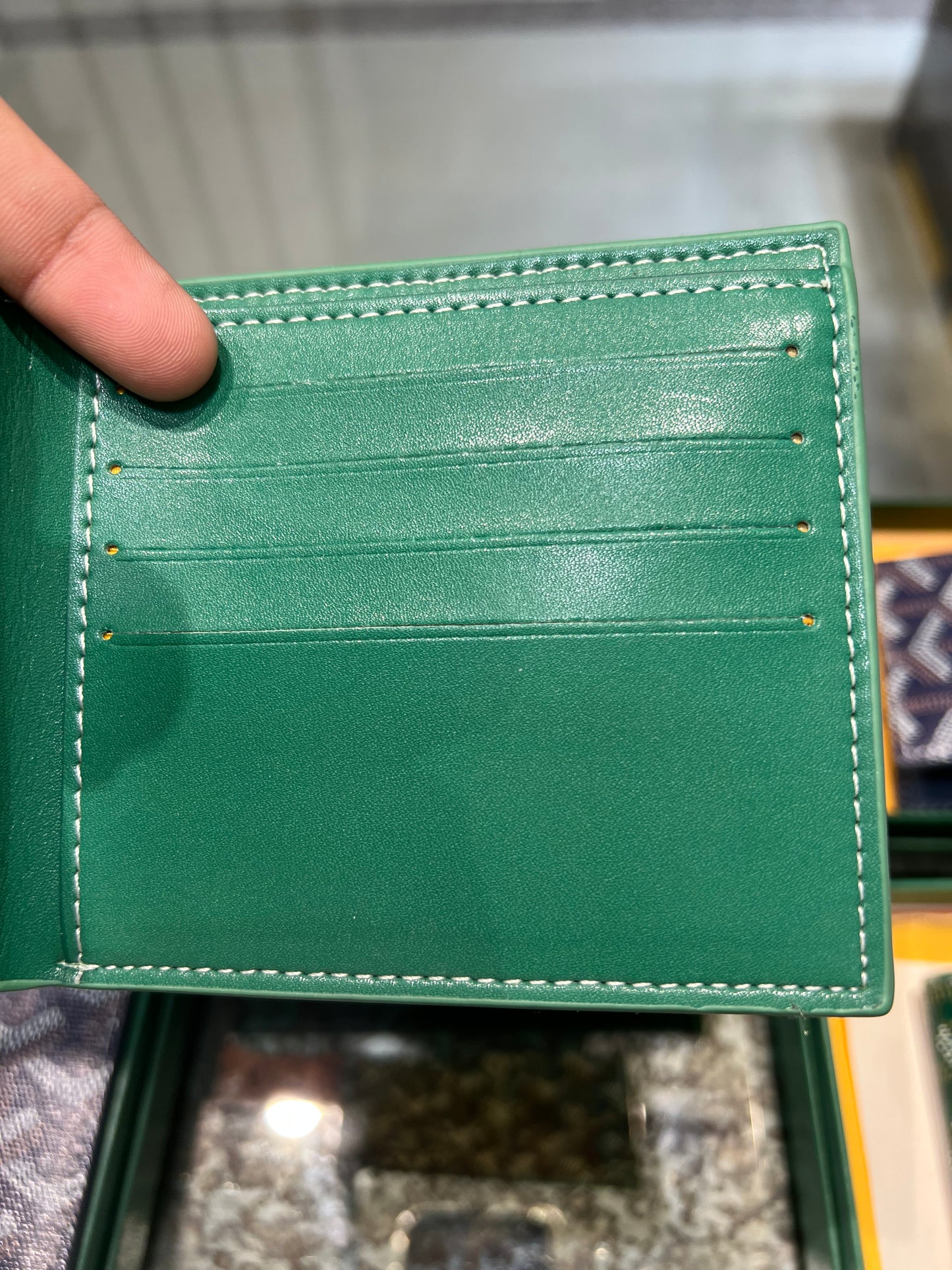 Goyard Green Wallet