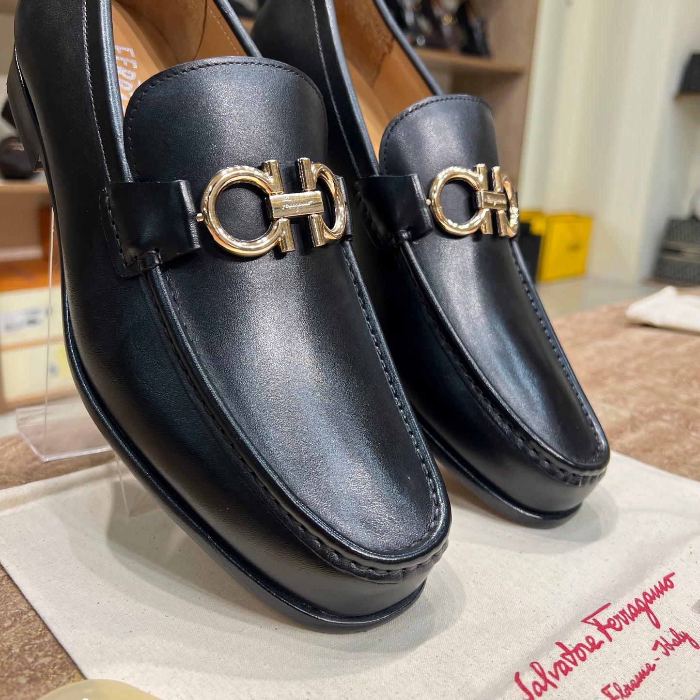 Ferragamo Major Loafer Reversible Buckle