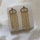 Hermes Chain Golden Earrings
