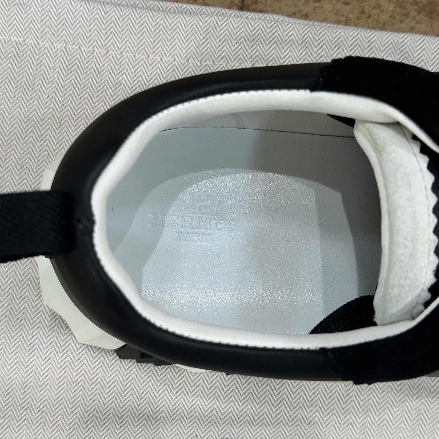 Hermes Bouncing Sneaker - Black