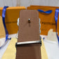 LV Logo Reversible Belt Brown/Black