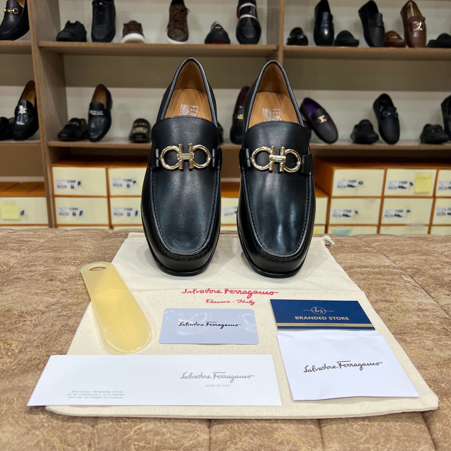 Ferragamo Major Loafer Reversible Buckle