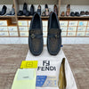 Fendi Black Green FF Normal Loafers