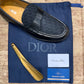 Dior Black Cloth Major Loafer