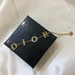 Dior D.I.O.R Golden Chain Bracelet