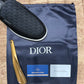 Dior Slip On Black Pattern Suede Leather