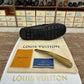 Louis Vuitton Black Embossed Black Buckle Normal Loafer