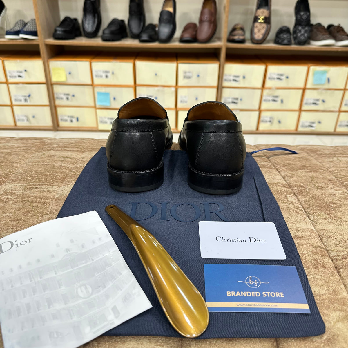 Dior - CD Logo Granville Loafer Black Suede Major