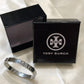 Tory Burch Stud Silver Bracelet