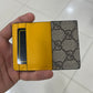 Gucci Tiger Brown Leather Cardholder Wallet