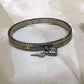 Louis Vuitton Mini Lock & Key Silver Bracelet
