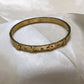 Louis Vuitton LV Logo Golden Bracelet
