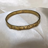 Louis Vuitton LV Logo Golden Bracelet