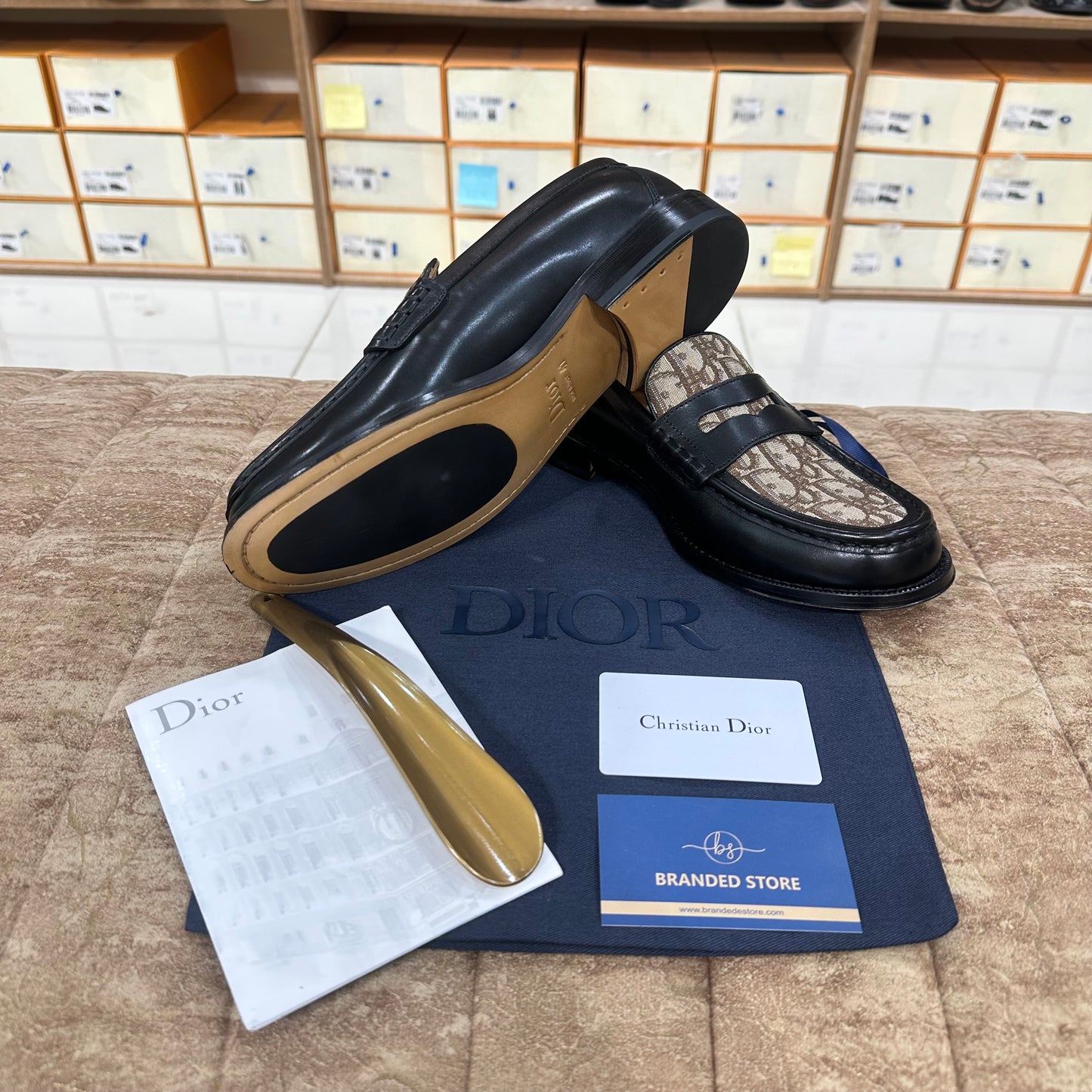 Dior - Granville Loafer Black Brown Major