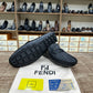 Fendi Black Grey Normal Loafers