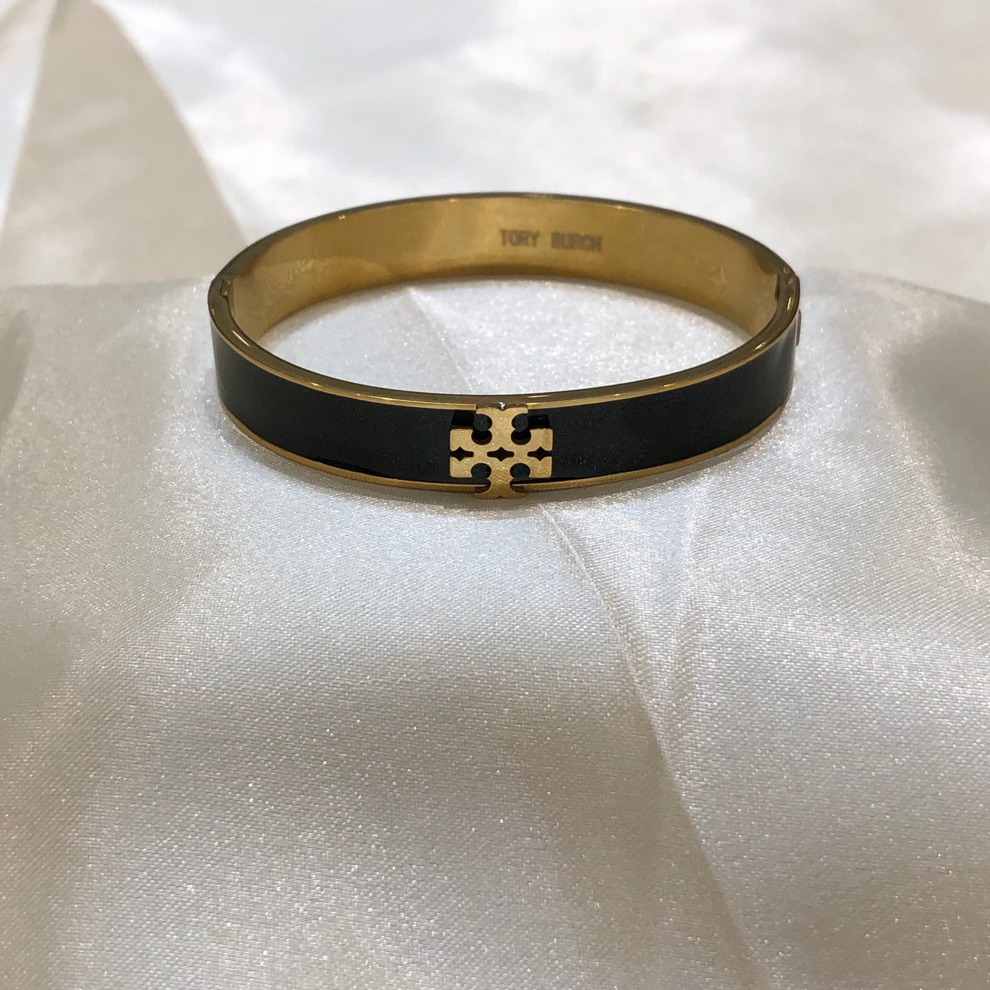 Tory Burch Black Golden Bracelet