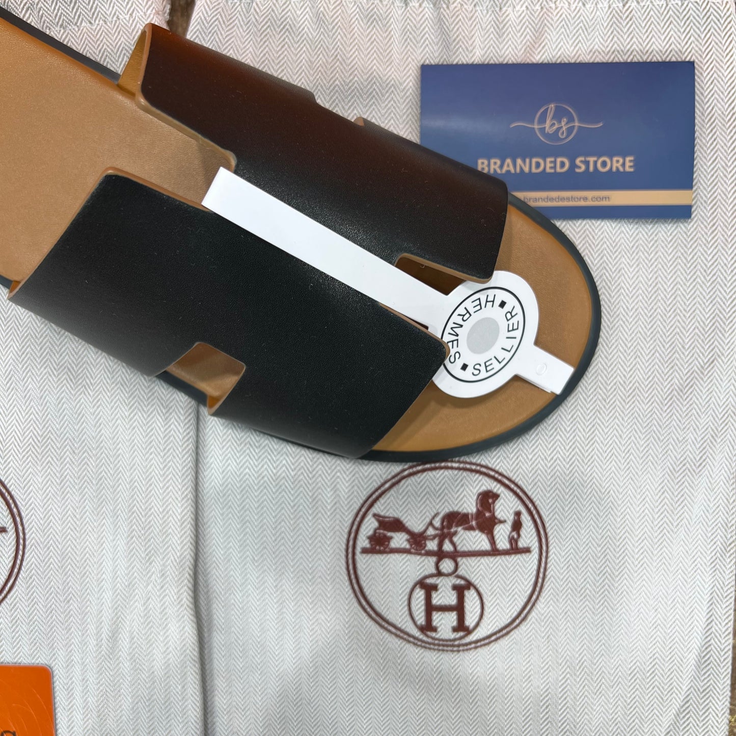 Hermes Men's Sandal Black