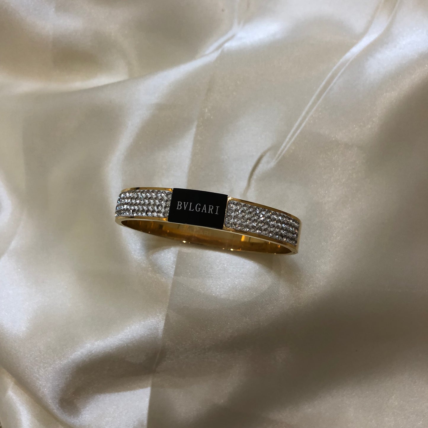 Bulgari Shine Black Golden Bracelet