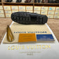 Louis Vuitton Black Flower Normal Loafer