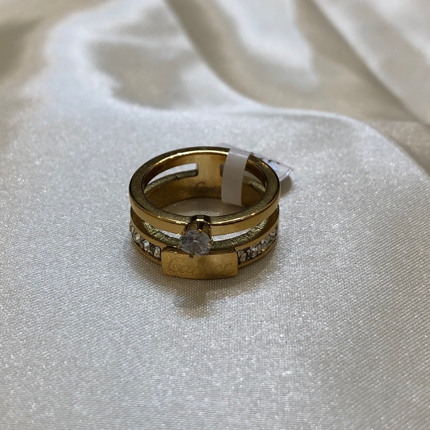 Cartier Logo Golden Ring