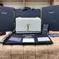 YSL Logo White Shoulder Bag