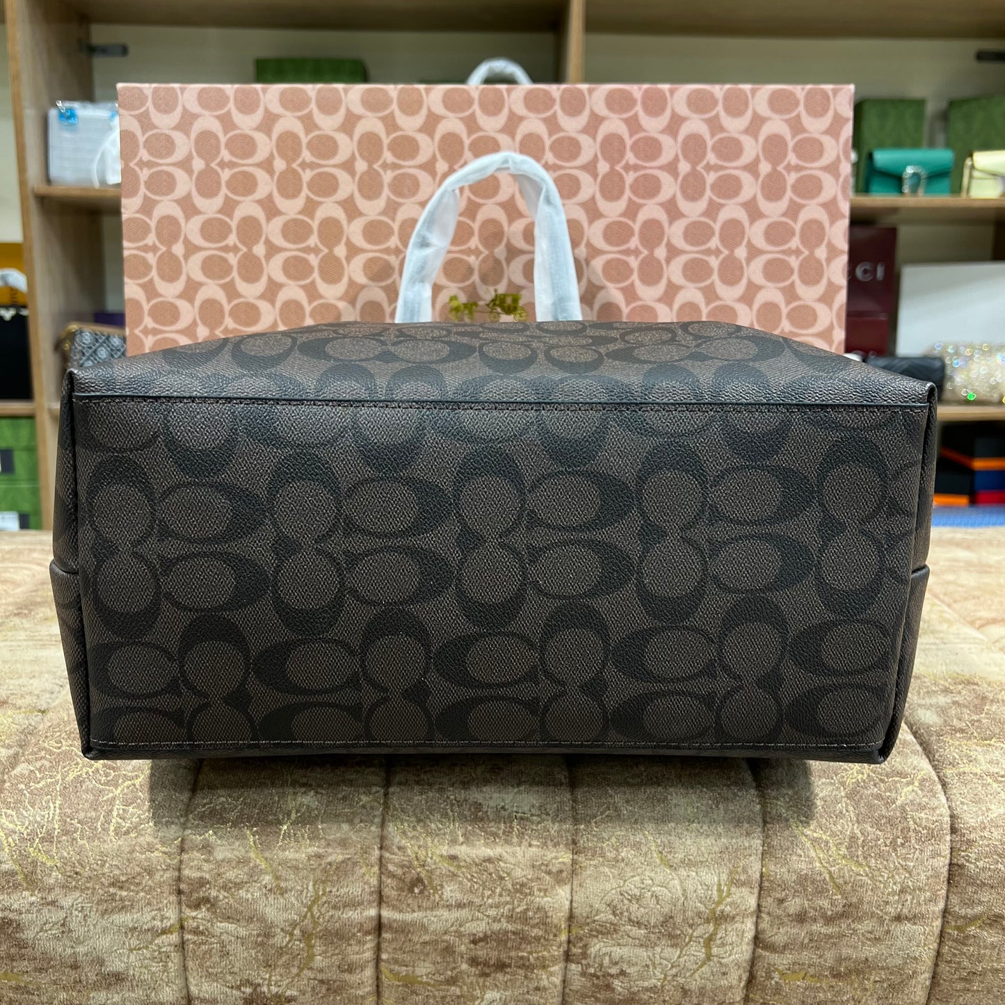 Coach Brown Tote Bag