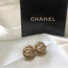 Chanel CC Golden Earrings